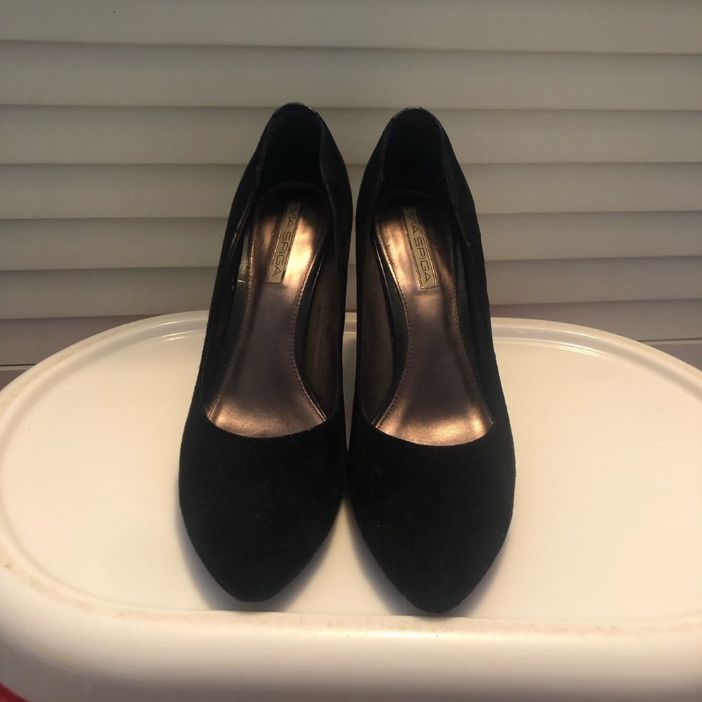 Via Spiga Black Heels